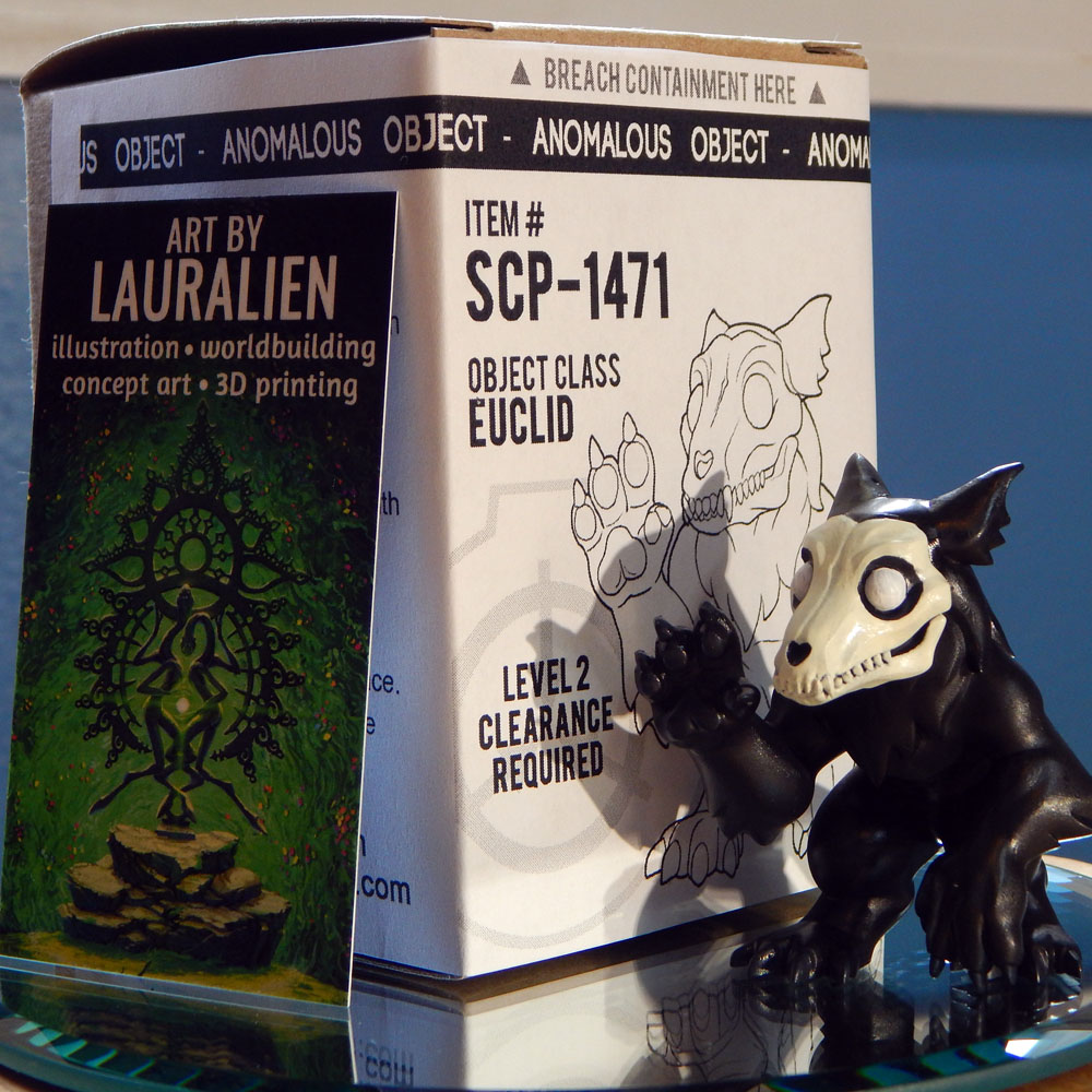 SCP-1471 – MalO Werewolf Figurine - Shop Art by Lauralien